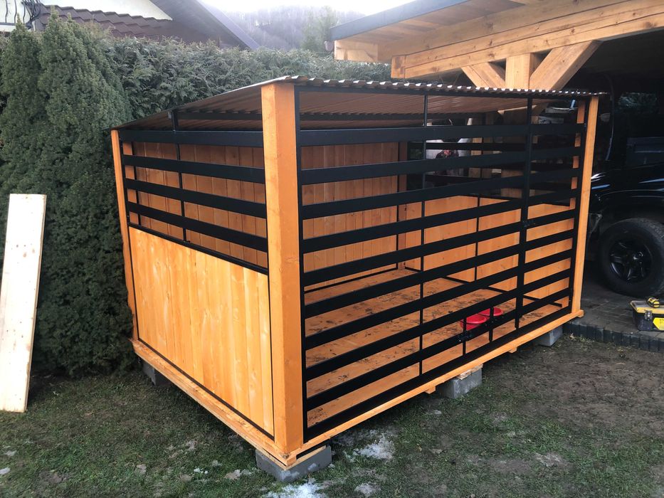 nowoczesny kojec dla psa ,-PIĘKNY.