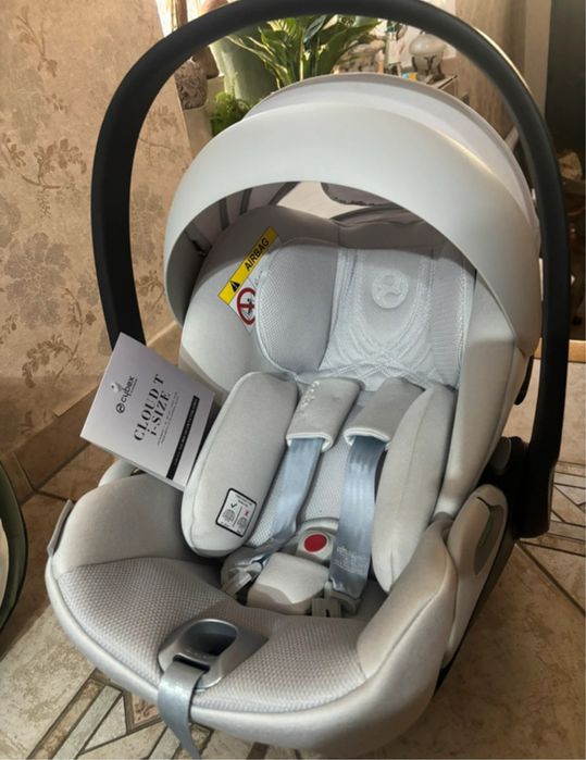 Baza plus fotelik cybex cloud T i size platinium white PLUS