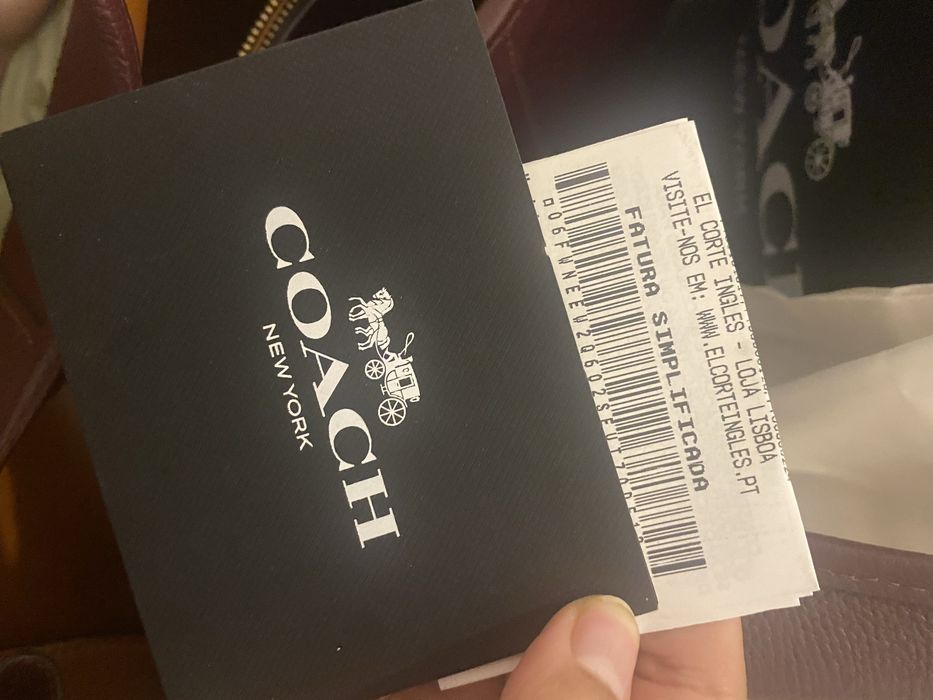 Coach Lana Shoulder Bag with Cherry Charm