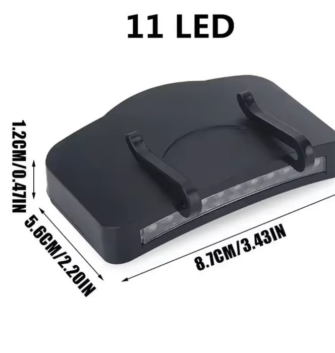 Фонарик на кепку, лед освітлення, налобний