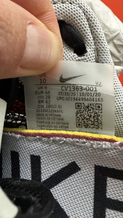 Кросівки оригінал Nike x Sacai VaporWaffle, розмір юс 10 / 44
