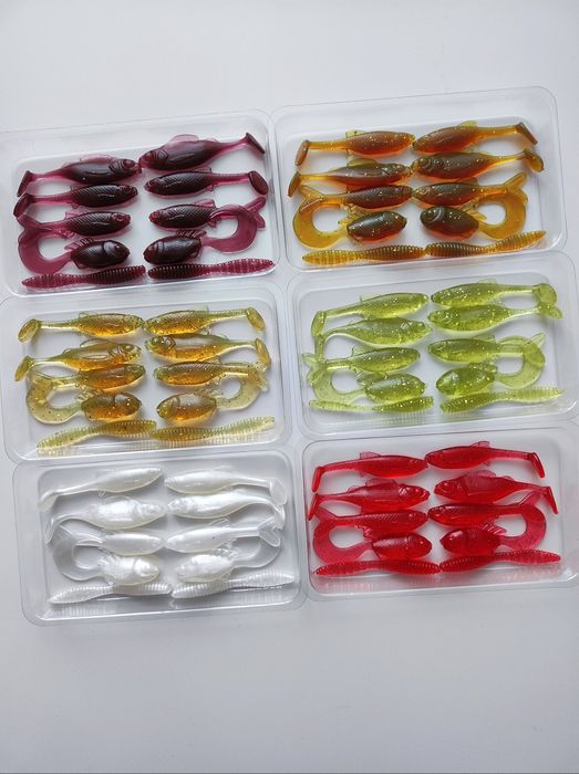 Zestaw przynęt na okonia - ręcznie robione pzbaits handmade