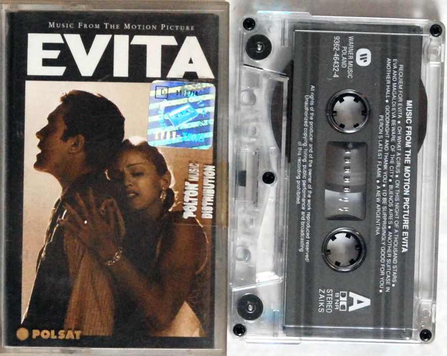 Evita (Music From The Motion Picture) (kaseta) BDB