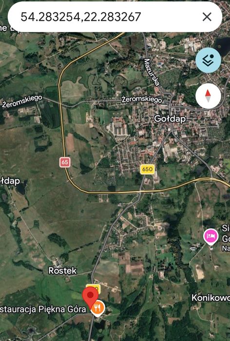 Działka Gołdap Jabłońskie