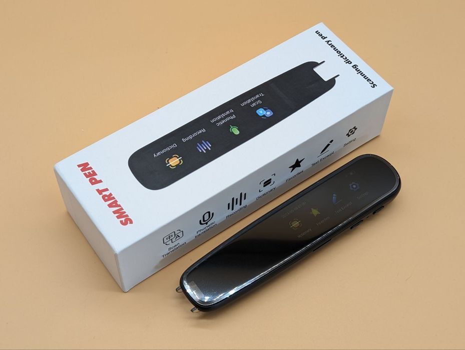 Ручка-сканер Голосовой переводчик HONGTOP S7 7 языков офлайн, 121+ язы