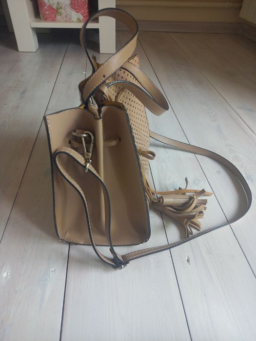 Skórzana włoska torba