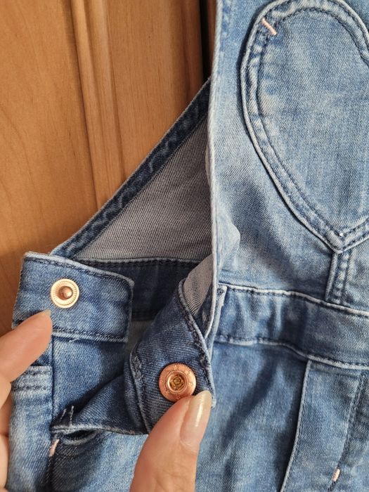 Ogrodniczki spodenki letnie r. 86