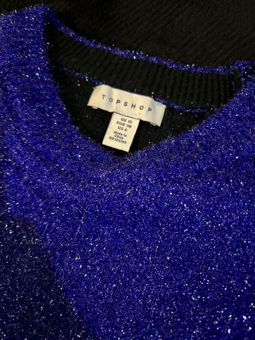 sweter świąteczny damski crop top TopShop