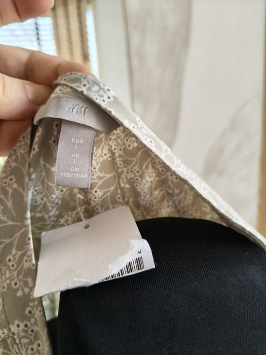 Sukienka kwiaty wiosna h&M L