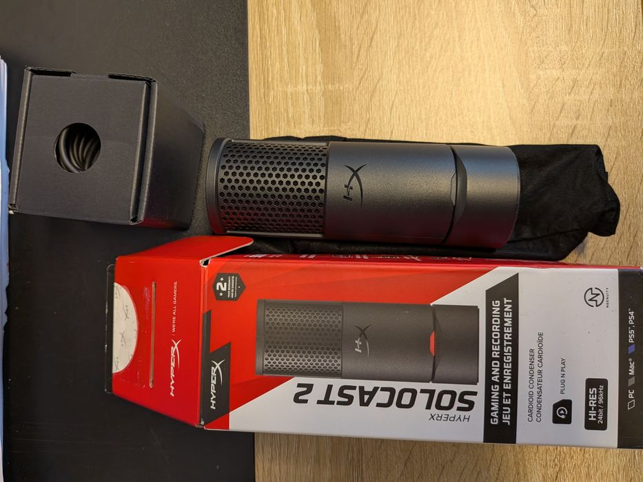 Nowy mikrofon HyperX Solocast 2