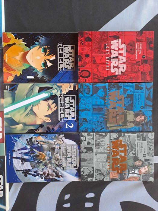 Star Wars - Mangás (raras, ler descrição)