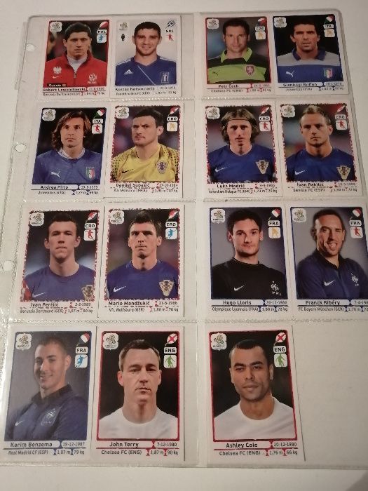 Pack cromos Euro 2012