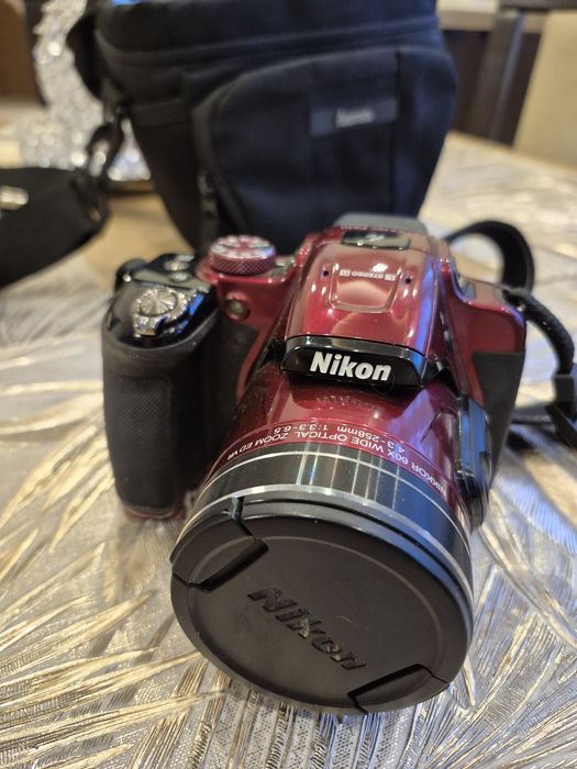 Aparat Nikon CoolpixP610-60× zoom stan bardzo dobry