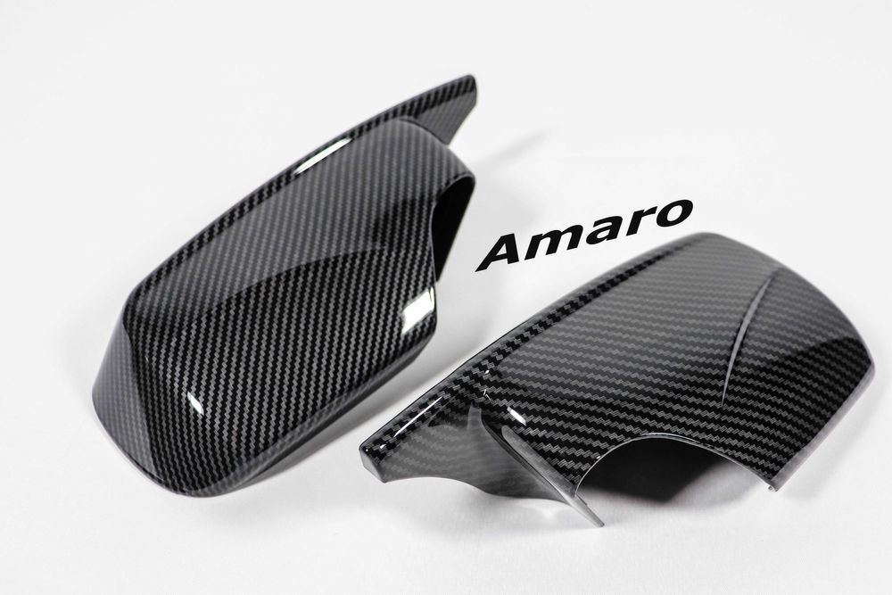 Capas de Espelhos em Look Carbono Glossy(BMW E46, E39) Nº2| NOVAS