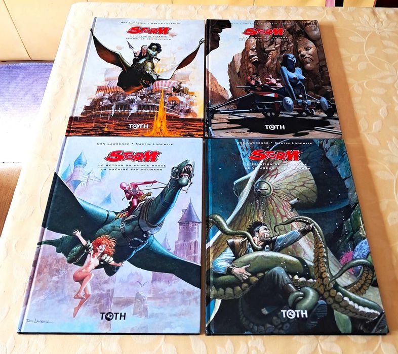 Storm (Don Lawrence) TOTH - Tome 15/16 (Rare) + 3 Tomes 17/18, 19/20 et 21/22 - État Neuf