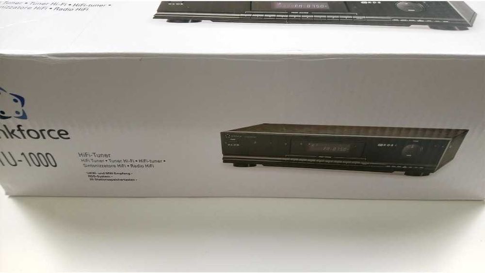 Renkforce TU-1000 HIFI Tuner radiowy FM/RDS | Stan IDEALNY, jak NOWY!