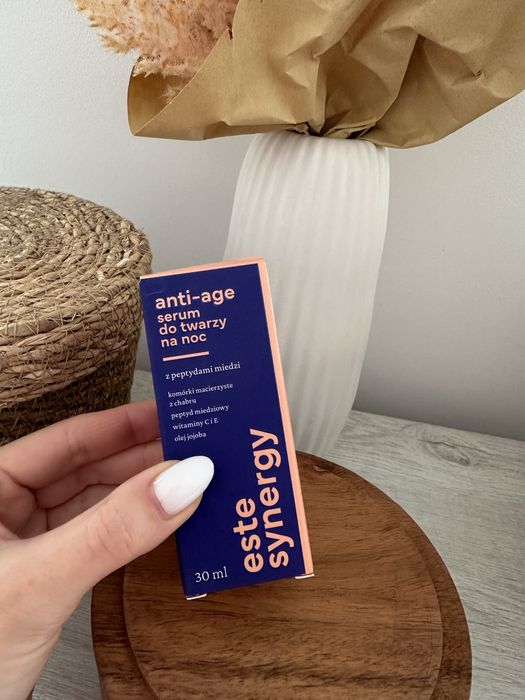 Este Synergy AntiAge SERUM na noc z peptydami miedzi 30ml
