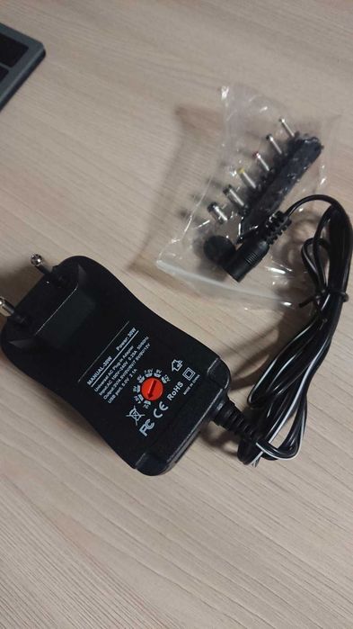 Блок живлення Блок питания 3 4,5 5 6 7,5 9 12 вольт 30 Ват з USB 5В 2А