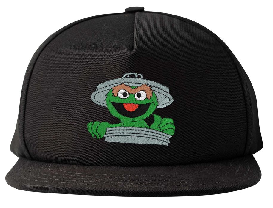 Czapka z daszkiem Snapback Oskar Zrzęda Ulica Sezamkowa Mappet Haft