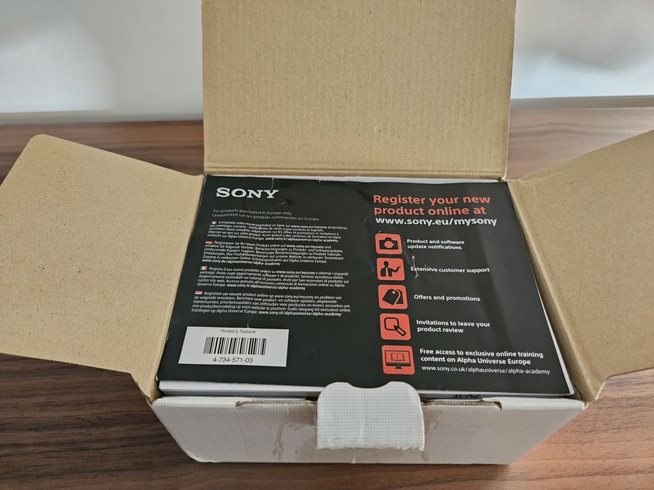 Câmara Sony ZV-1F - Nova c/garantia