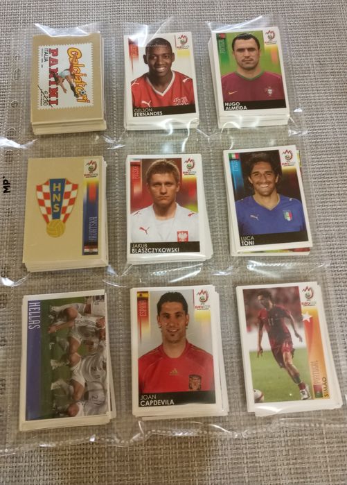 Coleção completa Euro 2008