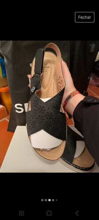 Sandálias Seaside número 40