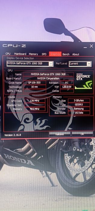 GeForce GTX 1060 3gb