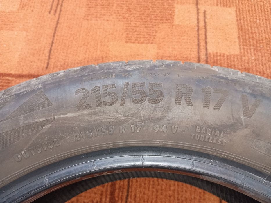 Opony letnie 215 /55/17 Continental
