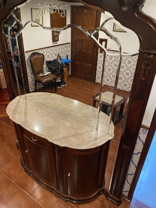 Movel entrada com espelho