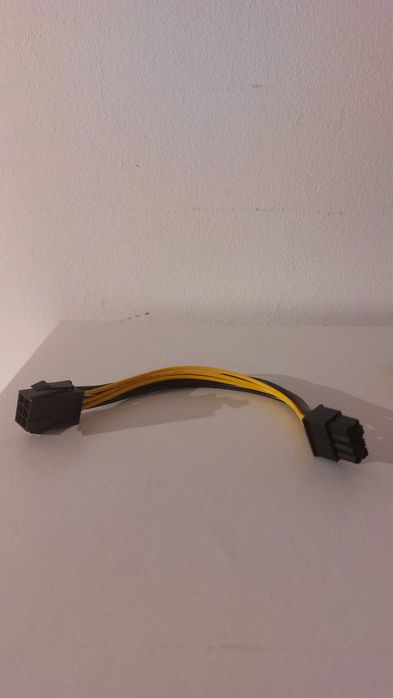 Lote de cabos e adaptadores para PC – VGA, SATA e PCIe