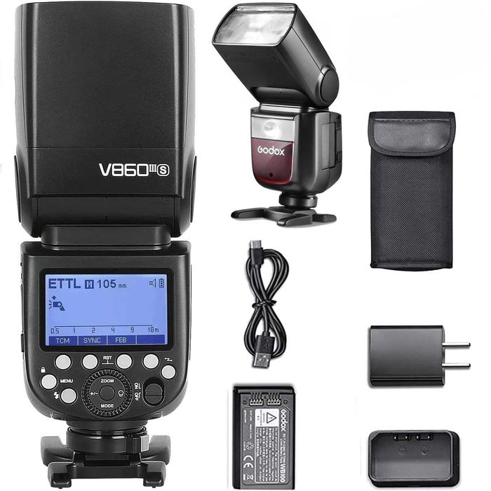 Godox V860 III Flash Sony NOVO, 0 disparos Garantia