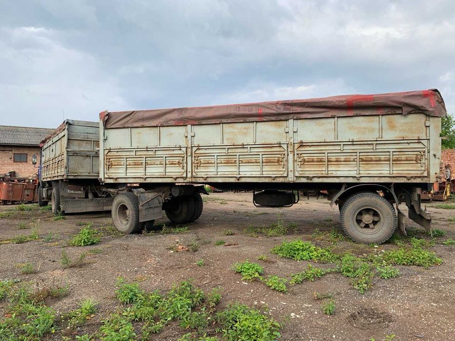 Причіп ГКБ 8350 зерновоз, тентований