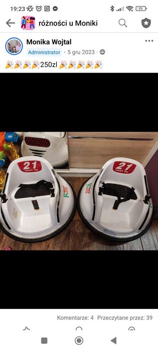 Jeździk na akumulator pilot