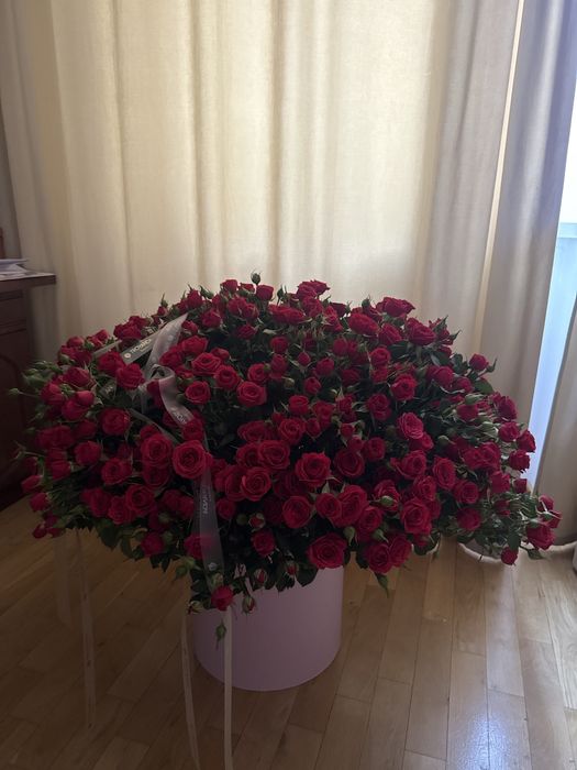 Букет кущових троянд від Troyanda flowers