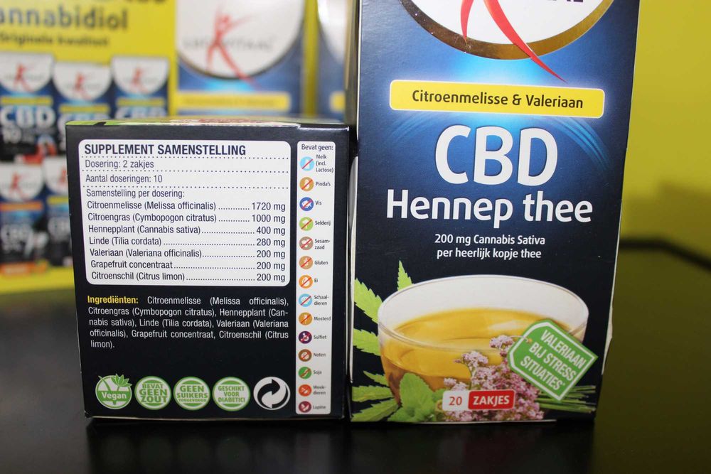 Herbata konopna CBD 20 torebek