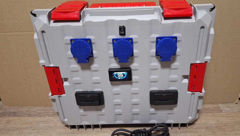 Хит Зарядная станция EcoFlow-220в-3000W-Чистый Синус-Котёл