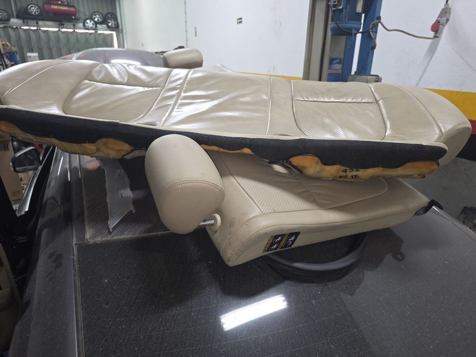 Conjunto de bancos em pele para jaguar xf
