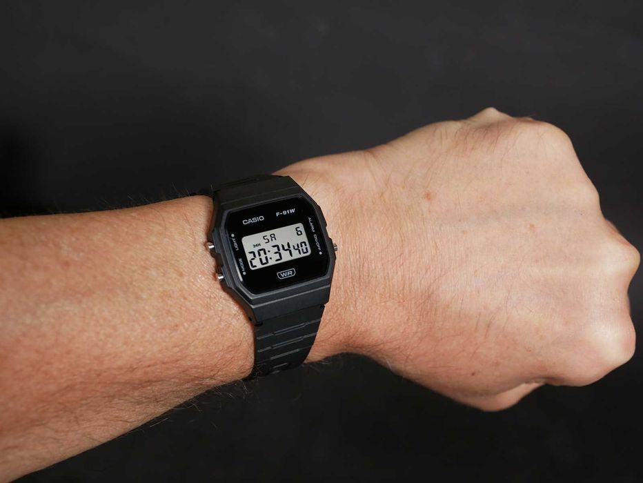 Casio F-91WB-1A Classic. Новый, с коробкой.