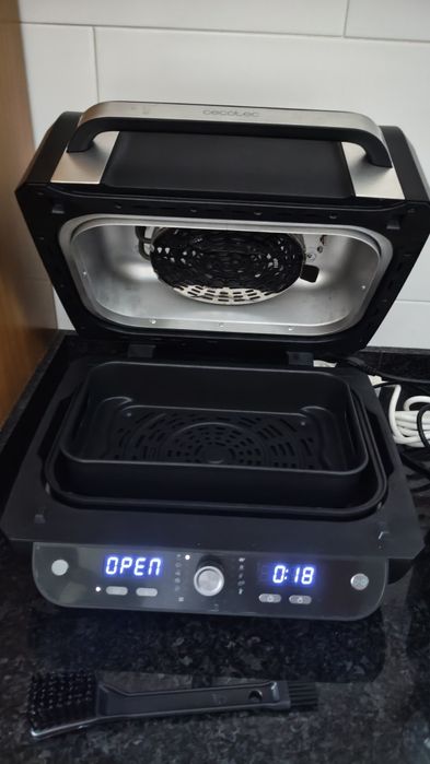 Air fryer e grill 8 Litros