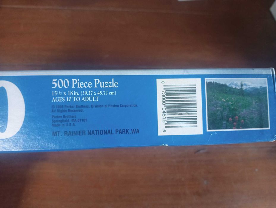 Puzzles 500 e de 1000 peças MB