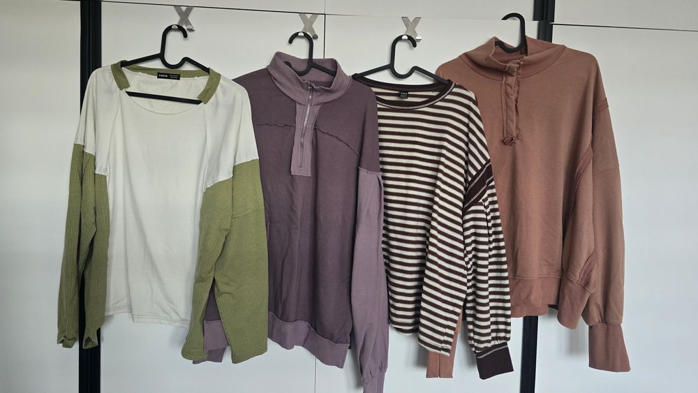 Mega Paka 7 bluz bluza oversize L XL zestaw