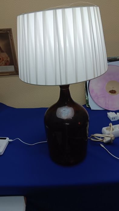 Candeeiro feito de garrafão n/usado!