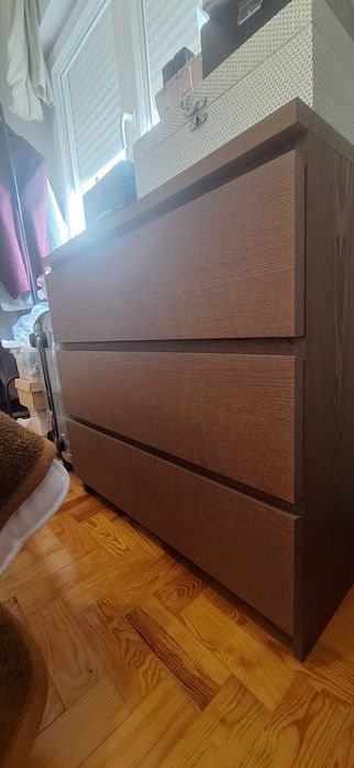 Comoda Malm 3 Gavetas IKEA