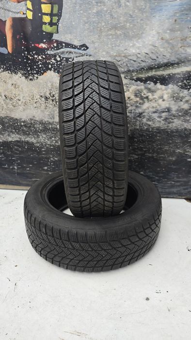 E20 2 x 195/55r16 Mastersteel Winter + 87H opony zimowe używane