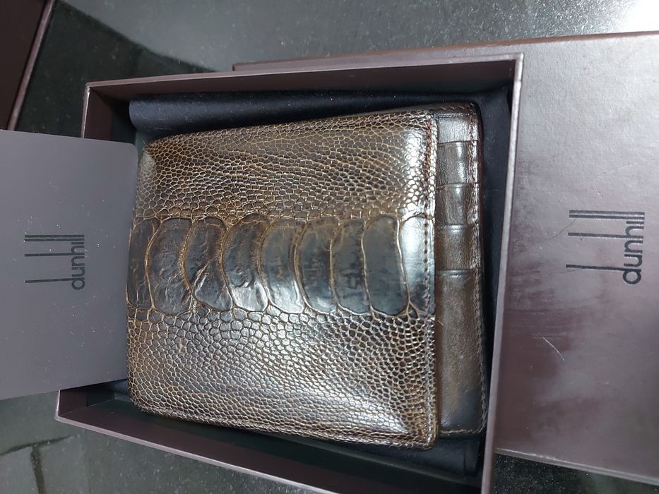 Carteira e botão de punho duninnil