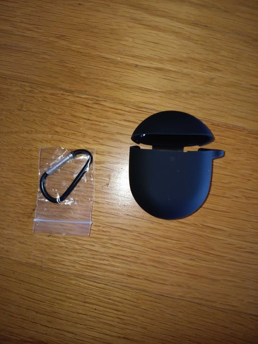 Capa preta silicone para pixel buds