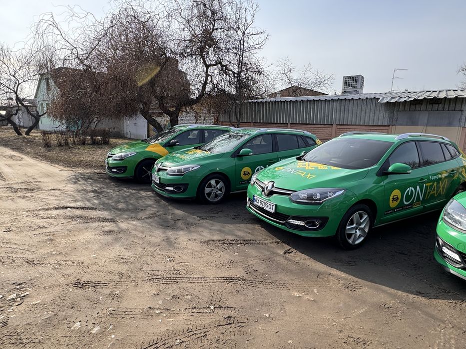 Аренда авто под Такси,Фул брен ОнТакси.  рено меган 3