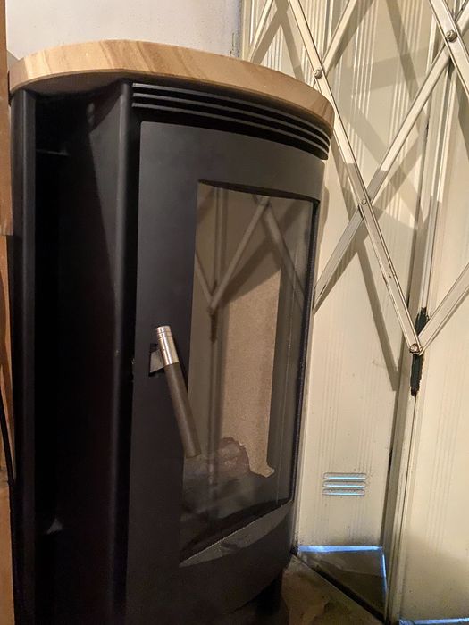 Lareira a lenha - nova