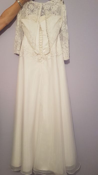 Suknia biała 36/38 sukienka biala długa