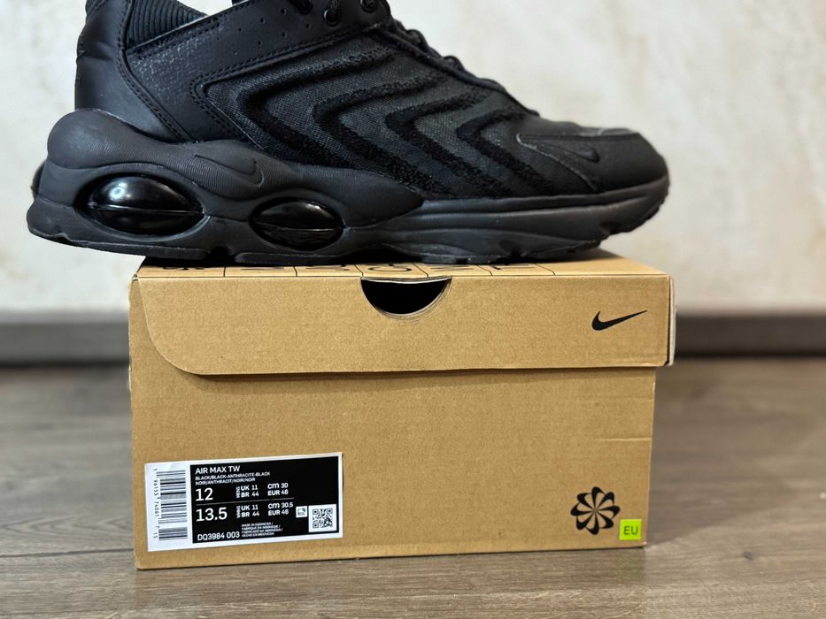 кроссовки nike air max tw black 30см оригинал